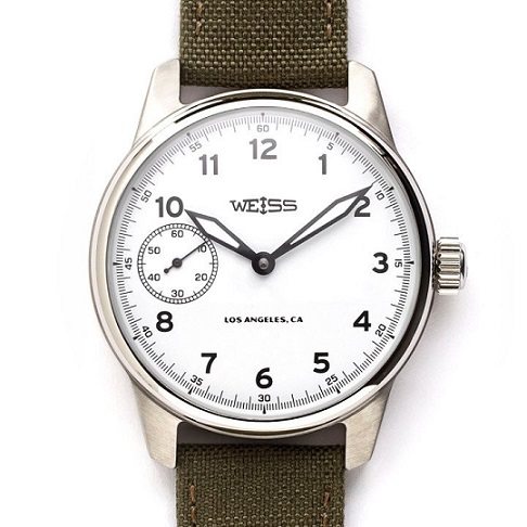 Weiss Field Watch (White Dial)