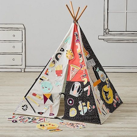 For Ages 5-8 Years: Decorate-a-TeePee and Patch Set