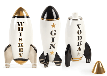 Jonathan Adler Rocket Decanters