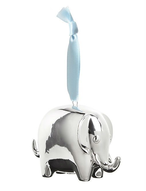 Jonathan Adler Metallic Elephant Ornament