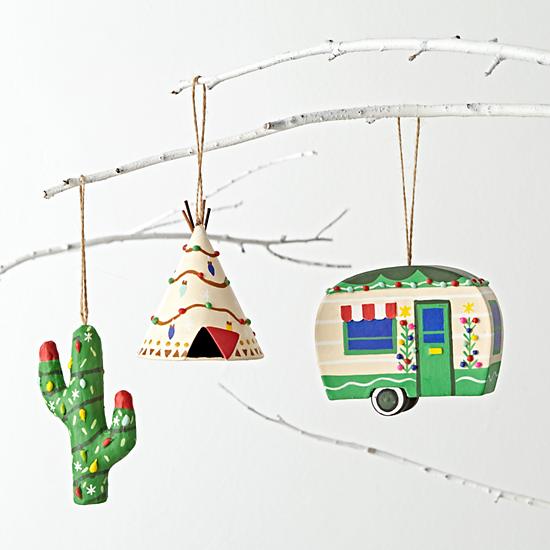 Land of Nod Palm Desert Ornaments