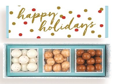 Sugarfina Happy Holidays 3-Piece Bento Box