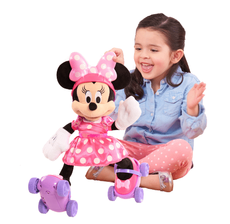 Super Roller-Skating Minnie Plush