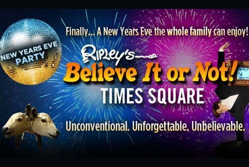 New Year's Eve at Ripley's Believe It Or Not