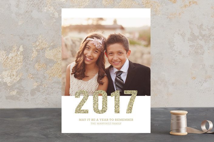 Minted Sparkling Holiday Cards