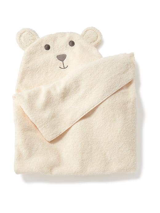 Old Navy x Baby2Baby Collaboration Polar Bear Towel