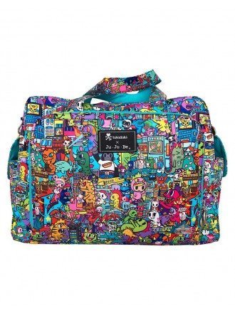 tokidoki x Ju.Ju.Be Be Prepared Diaper Bag Kaiju City