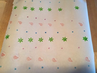 Make your own wrapping paper!