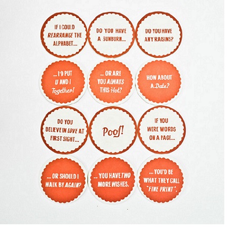 Pick Up Lines Coasters from Izola