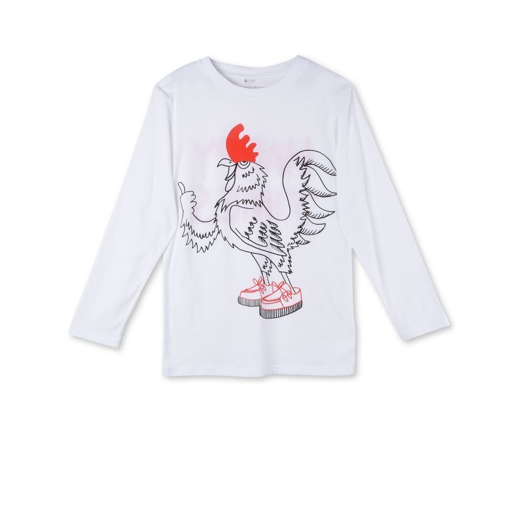 Stella McCartney Kids Chinese New Year Rooster T-shirt 
