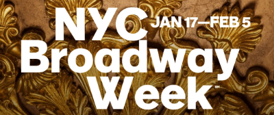 2-For-1 Tickets For NYC Broadway Week Go On Sale
