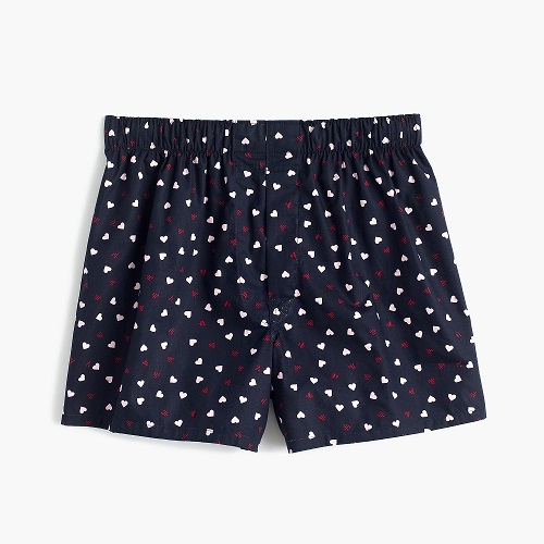 J.Crew Heart Print Boxers