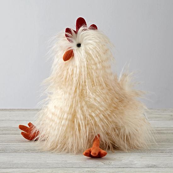 Jellycat Chelsea Chicken Stuffed Animal from the Land of Nod