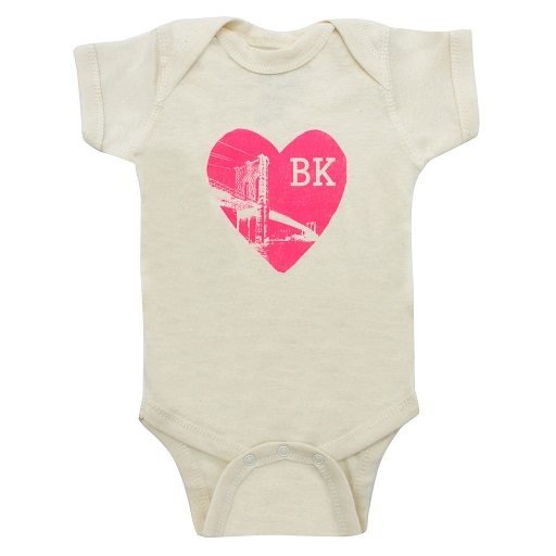 BK Hot Pink Heart Bodysuit from the Pink Olive