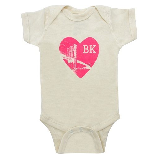 BK Hot Pink Heart Bodysuit from the Pink Olive