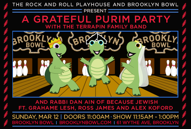 A Grateful Purim Party At Brooklyn Bowl