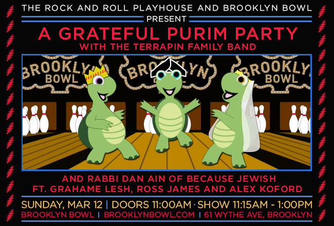 A Grateful Purim Party At Brooklyn Bowl