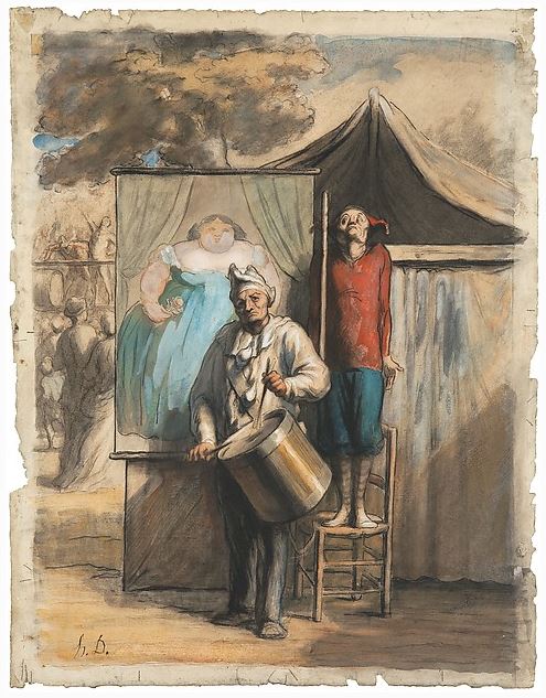 Seurat’s Circus Sideshow at Metropolitan Museum Of Art