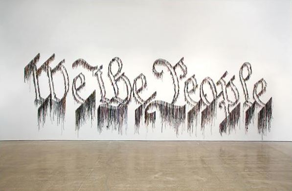 We The People, By Nari Ward at New York Historical Society