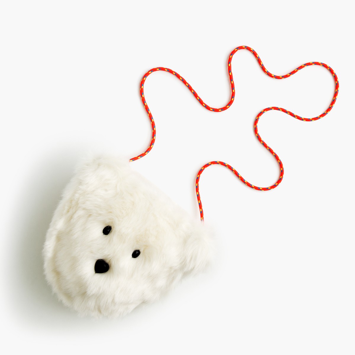 J.Crew Girls' Furry Polar Bear Bag