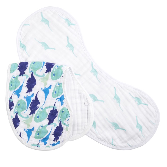White Label Burpy Bib in Jurassic Prints 