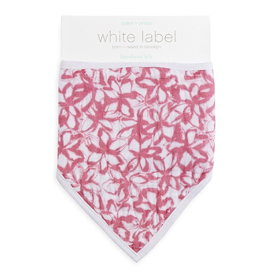 White Label Bandana Bib in Paradise Cove Print