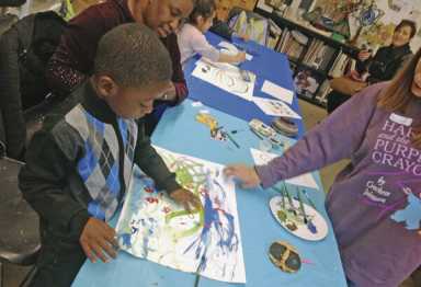 Little explorers: Exhibition viewing and art making for special-needs children at Queens Museum