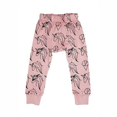 Ice Cream Castles Unicorn Repeat Print Leggings - Pink Haze 