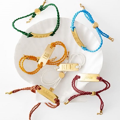Mark and Graham Adjustable Rope Bracelet