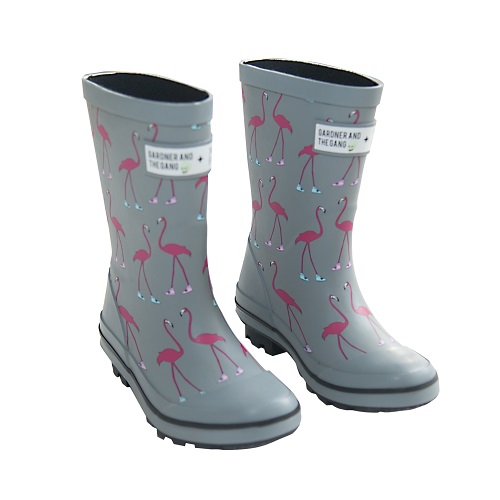 Gardner and the Gang Flamingo Boots Collab with Nor Folk