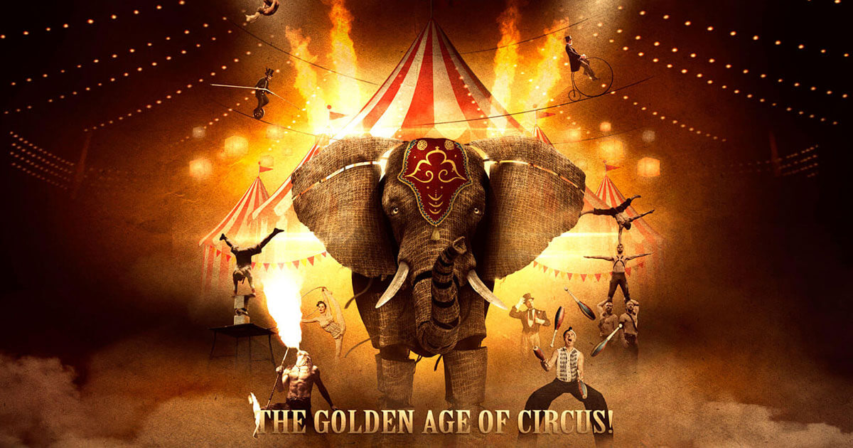 Circus 1903 At The Theater At Madison Square Garden