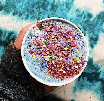 The Unicorn Latte from The End Brooklyn