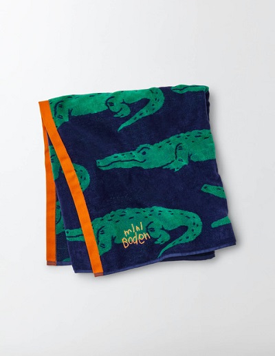 Boden Beach Towel in Astro Green Large Crocs