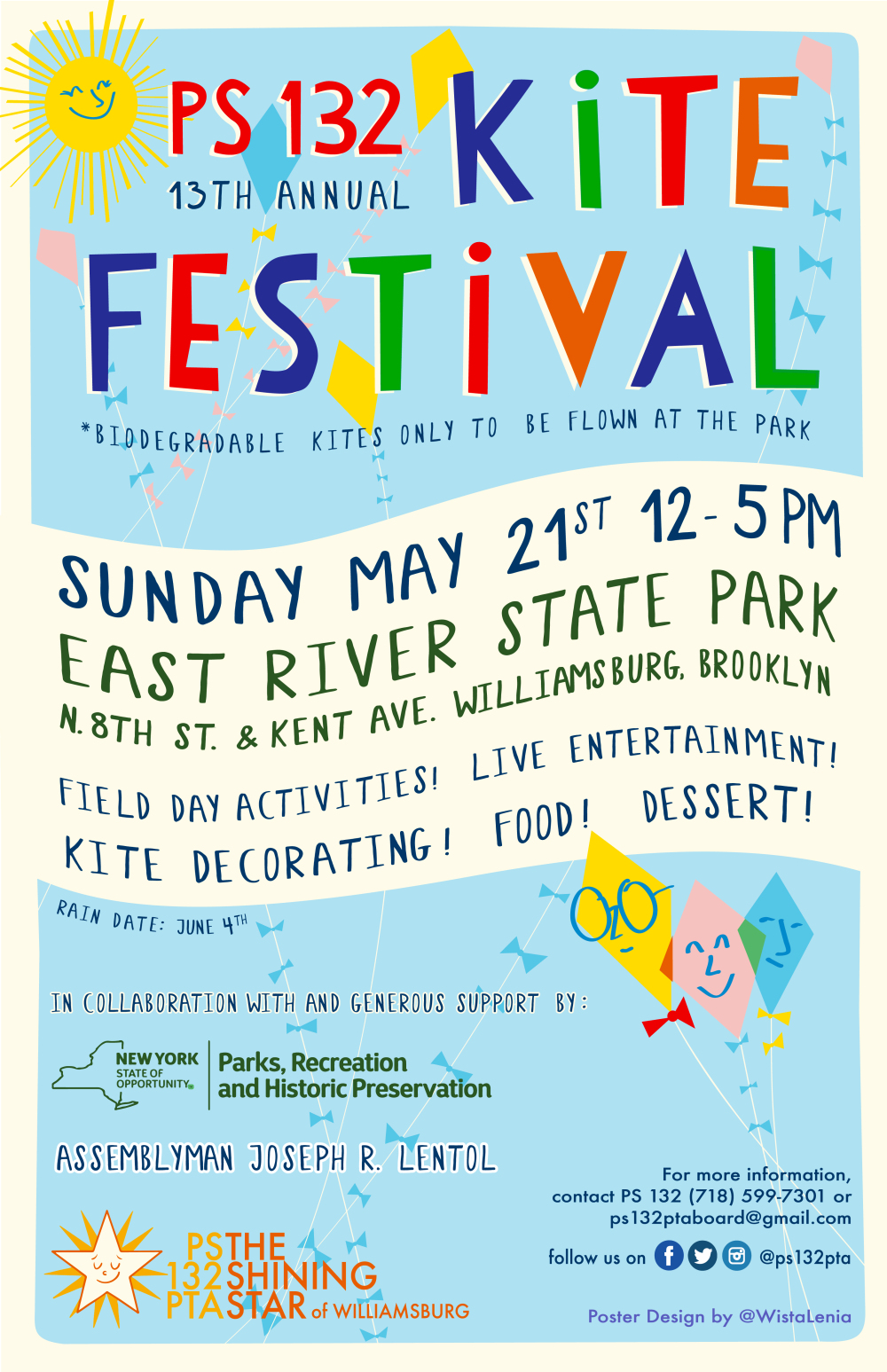 PS 132’s 13th Annual Kite Festival in East River State Park