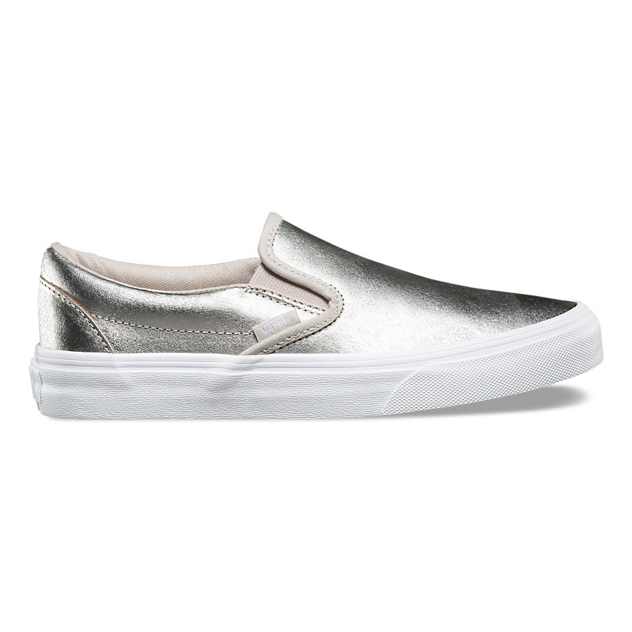 Vans Classic Metallic Classic Slip-On and Kids Metallic Slip-On