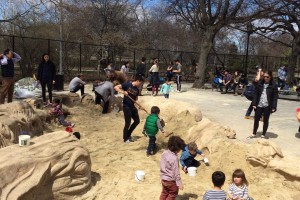 Sandsational! In Riverside Park