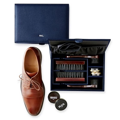 Mark and Graham Men's Shoe Shine Kit