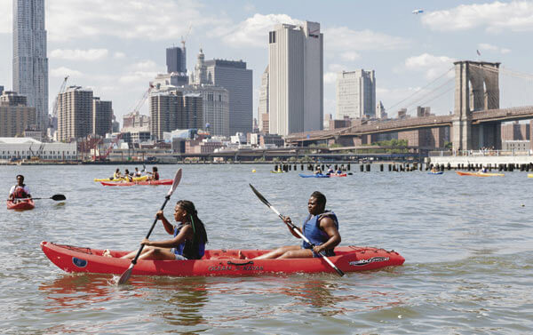 Hit the water: Kayaking trips from Brooklyn Bridge Park Boathouse open to all ages