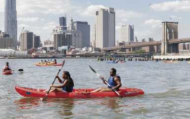 Hit the water: Kayaking trips from Brooklyn Bridge Park Boathouse open to all ages