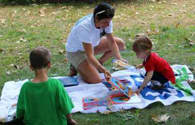 Hands on the Fourth of July at King Manor Museum