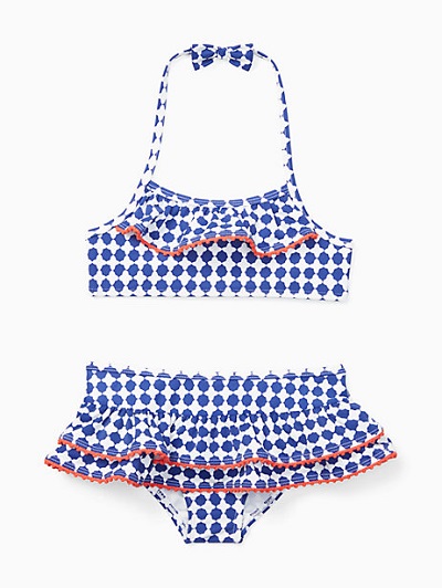 Kate Spade New York Girls’ Ruffle Bikini