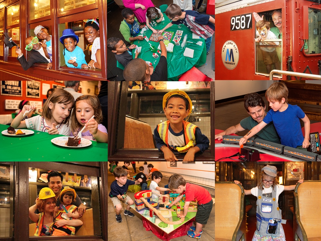 Party on Wheels at New York Transit Museum