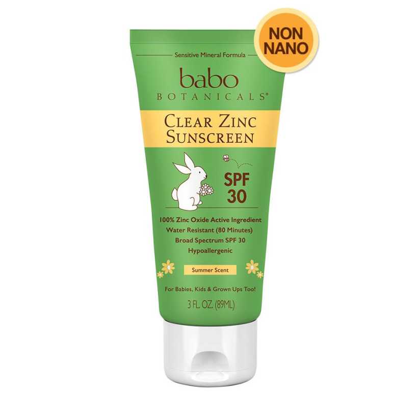 Babo Botanicals Clear Zinc Sunscreen Lotion