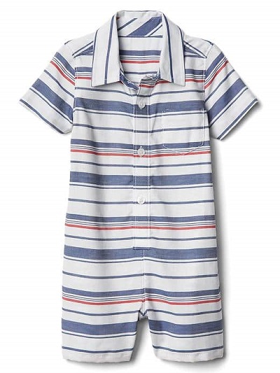 Baby GAP Stripe Shorty One-Piece