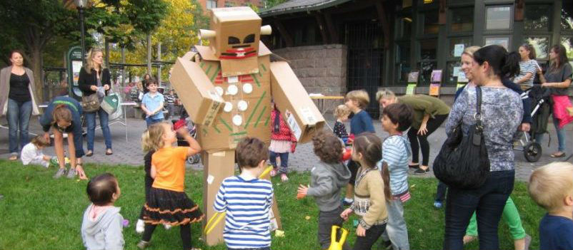 Battery Park City Community Field Day in Rockefeller Park