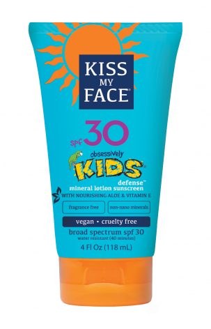 Kiss My Face Kids Mineral SPF 30 Natural Organic Sunscreen