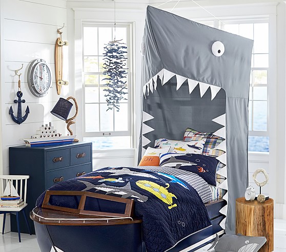 Pottery Barn Kids Shark Canopy 