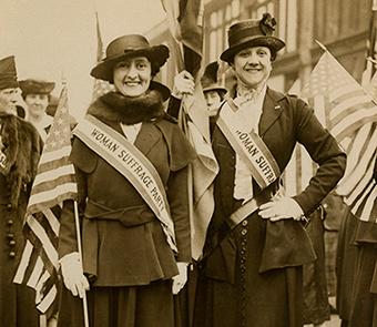Centennial Saturday: March With Suffragists! At New-York Historical Society
