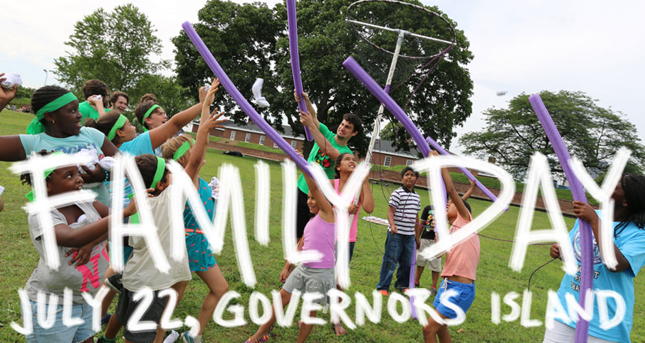 Come Out & Play Family Day On Governors Island