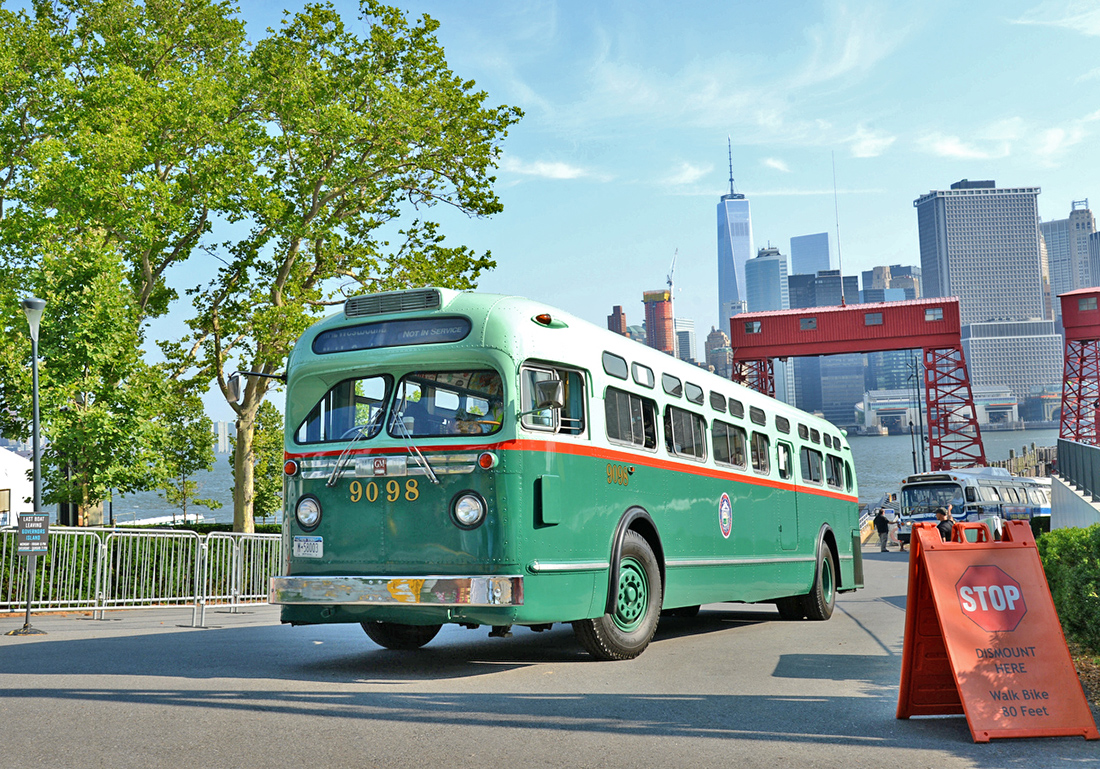Vintage Bus Bash On Governor's Island